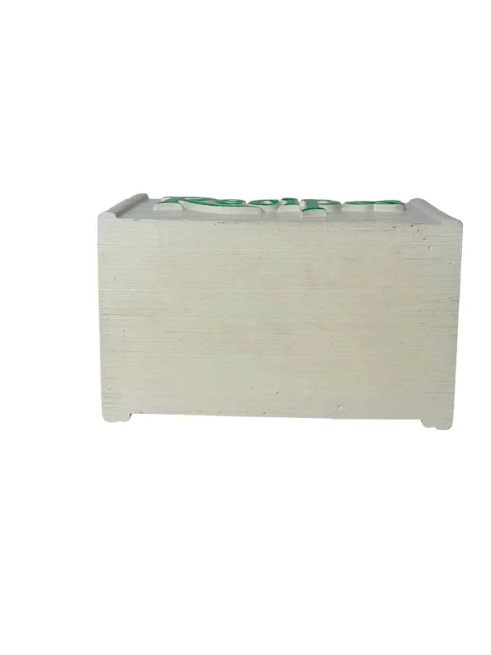 Vintage FTD Recipe Card Box Retro USA Floral Hinged Lid Holder Kitchen Storage